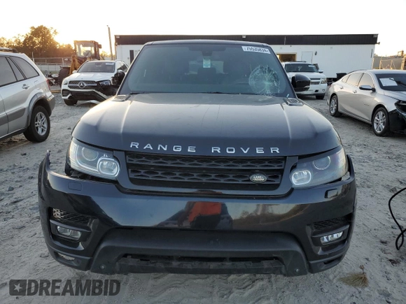 2014 Land Rover Range Rover Sport Autobiography with VIN SALWV2TF4EA394345, listed as a Copart auction lot 75535834 with 0 mi miles and Salvage Title. Bid and sale history available at carsss.com. Image 5.