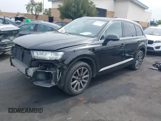 2017 Audi Q7 Premium Plus with VIN WA1LAAF72HD014498, listed as a IAAI auction lot 42154023 with 54,006 mi miles. Bid and sale history available at carsss.com. Image 19.