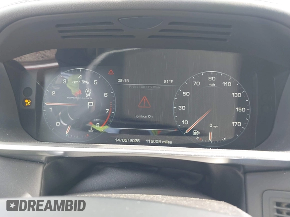 2015 Land Rover Range Rover Supercharged с VIN SALGS2TF4FA233198, выставлен на аукционе IAAI как лот 42240733 с пробегом 116 009 миль миль и . История ставок и продаж доступна на DreamBid. Изображение 7.