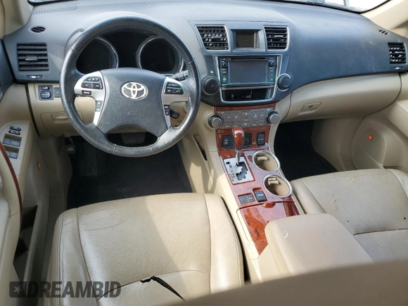 2013 Toyota Highlander Limited with VIN 5TDYK3EH1DS093692, listed as a Copart auction lot 57772345 with 169,781 mi miles and Salvage title. Bid and sale history available at DreamBid. Image 8.