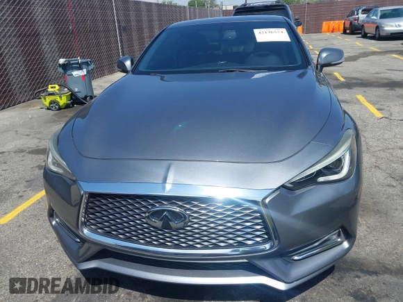 2017 Infiniti Q60 Premium with VIN JN1CV7EK5HM110549, listed as a IAAI auction lot 42136574 with 77,009 mi miles and . Bid and sale history available at DreamBid. Image 12.