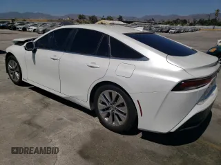 2023 Toyota Mirai XLE with VIN JTDAAAAA3PA009732, listed as a Copart auction lot 68083874 with 12,563 mi miles and Salvage Title. Bid and sale history available at carsss.com. Image 2.