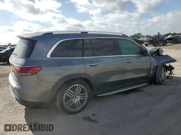 2020 Mercedes-Benz GLS 450 z VIN 4JGFF5KE4LA214594, wystawiony jako Copart lot #55739525 z przebiegiem 40 607 mil mil oraz Nie do naprawy • Non repairable. Historia ofert i sprzedaży dostępna na DreamBid. Obrazek 3.