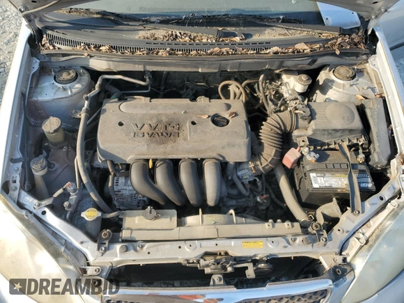 2008 Toyota Corolla CE with VIN 1NXBR32EX8Z969863, listed as a Copart auction lot 55164615 with Not Provided miles and Clean Title. Bid and sale history available at DreamBid. Image 11.