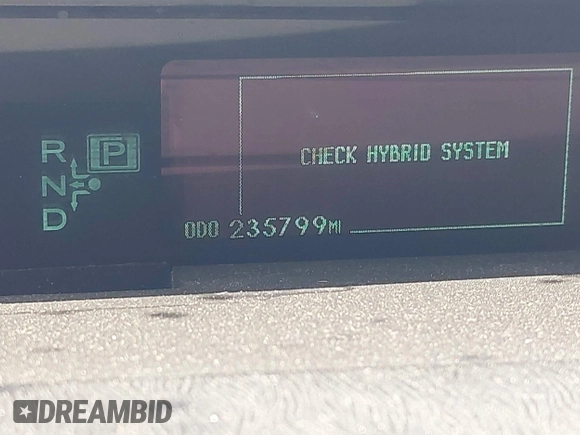 2011 Toyota Prius I with VIN JTDKN3DU2B5315803, listed as a IAAI auction lot 42092280 with 235,799 mi miles. Bid and sale history available at carsss.com. Image 15.