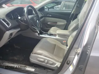 2016 Acura TLX Technology with VIN 19UUB2F56GA008801, listed as a Copart auction lot 61914884 with 109,129 mi miles and Salvage title. Bid and sale history available at DreamBid. Image 7.