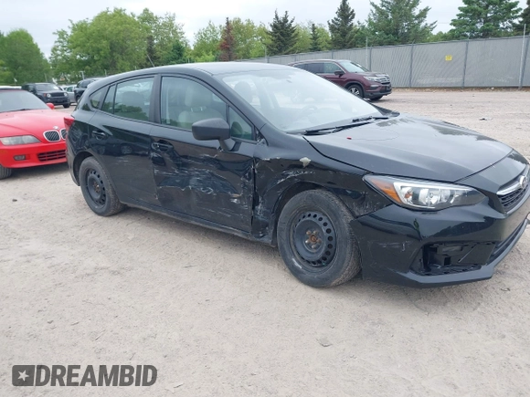 2021 Subaru Impreza with VIN 4S3GTAB60M3700537, listed as a IAAI auction lot 42277711 with 108,216 mi miles and . Bid and sale history available at DreamBid. Image 1.
