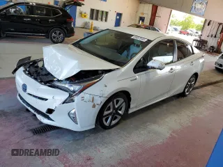 2017 Toyota Prius Two with VIN JTDKARFU5H3531712, listed as a Copart auction lot 65687045 with 74,728 mi miles and Salvage title. Bid and sale history available at DreamBid. Image 1.