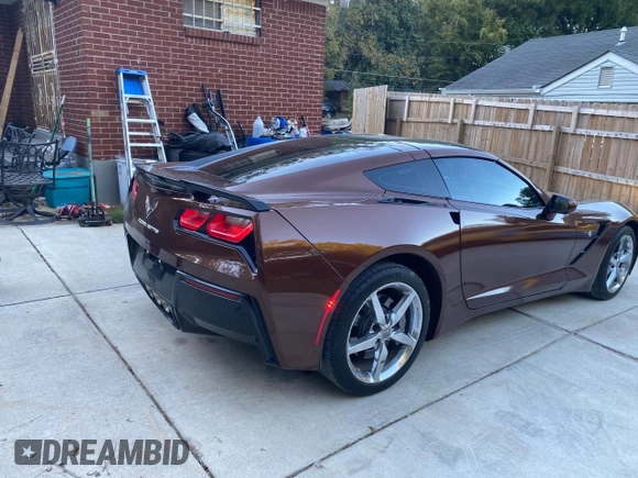 2015 Chevrolet Corvette 2LT with VIN 1G1YD2D79F5112312, listed as a Copart auction lot 78757304 with 64,492 mi miles and Clean Title. Bid and sale history available at carsss.com. Image 4.