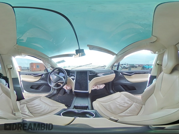2016 Tesla Model X 70D z VIN 5YJXCBE25GF016928, wystawiony jako Copart lot #83615564 z przebiegiem Nie podano mil oraz Szkoda całkowita • Salvage title. Historia ofert i sprzedaży dostępna na DreamBid. Obrazek 13.
