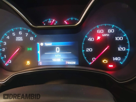 2014 Chevrolet Impala LT z VIN 2G1115SL8E9253725, wystawiony jako IAAI lot #42125365 z przebiegiem 162 486 mil mil oraz . Historia ofert i sprzedaży dostępna na DreamBid. Obrazek 7.