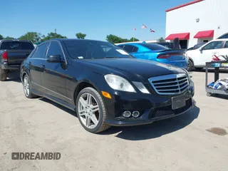 2010 Mercedes-Benz E 550 Luxury with VIN WDDHF7CBXAA197283, listed as a IAAI auction lot 41981257 with 120,313 mi miles and . Bid and sale history available at DreamBid. Image 1.