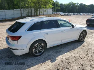 2018 Audi A4 allroad Premium Plus with VIN WA18NAF47JA024404, listed as a Copart auction lot 56096614 with 72,584 mi miles and Salvage Title. Bid and sale history available at carsss.com. Image 3.