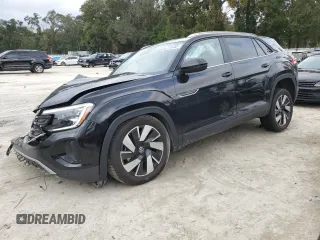 2024 Volkswagen Atlas SE с VIN 1V2KE2CA3RC243421, выставлен на аукционе Copart как лот 79695914 с пробегом 1 713 миль миль и Чистый • Clean title. История ставок и продаж доступна на DreamBid. Изображение 1.