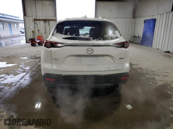 2022 Mazda CX-9 Touring with VIN JM3TCBCY7N0604340, listed as a Copart auction lot 46699465 with 45,478 mi miles and Salvage Title. Bid and sale history available at carsss.com. Image 6.