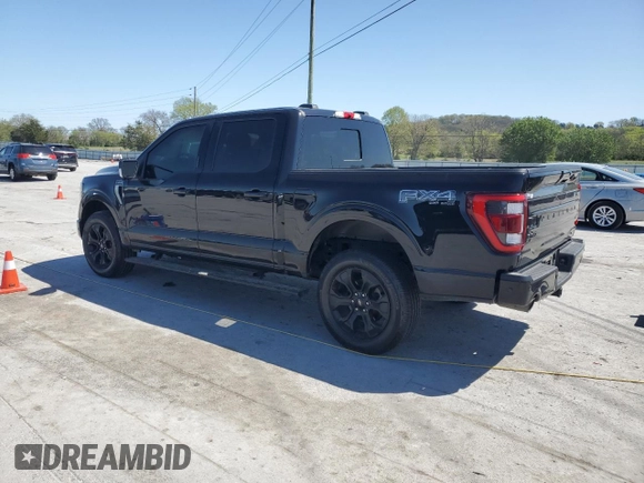 2022 Ford F-150 XL with VIN 1FTFW1E89NFB36368, listed as a Copart auction lot 51965345 with 50,781 mi miles and Salvage Title. Bid and sale history available at DreamBid. Image 2.