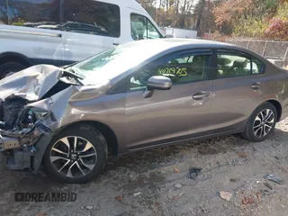 2015 Honda Civic EX with VIN 2HGFB2F80FH507306, listed as a IAAI auction lot 40719705 with 102,148 mi miles and . Bid and sale history available at DreamBid. Image 15.