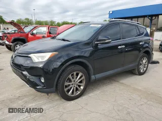 2016 Toyota RAV4 Limited with VIN 2T3DFREV6GW462819, listed as a Copart auction lot 57565865 with 117,478 mi miles and Salvage title. Bid and sale history available at DreamBid. Image 1.