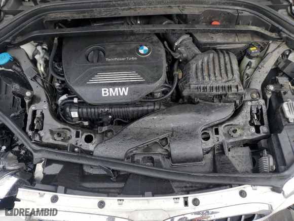 2017 BMW X1 xDrive28i with VIN WBXHT3C31H5F85452, listed as a Copart auction lot 50351125 with 61,954 mi miles and Salvage Title. Bid and sale history available at carsss.com. Image 12.