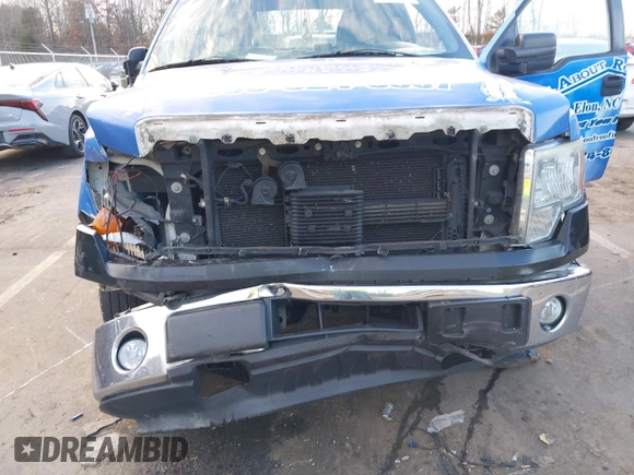 2014 Ford F-150 XL with VIN 1FTFX1CF9EKF39644, listed as a IAAI auction lot 41160445 with 239,110 mi miles. Bid and sale history available at carsss.com. Image 6.