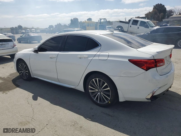 2018 Acura TLX w/Advance Pkg with VIN 19UUB2F79JA003679, listed as a Copart auction lot 53374545 with 78,401 mi miles and Salvage Title. Bid and sale history available at carsss.com. Image 2.