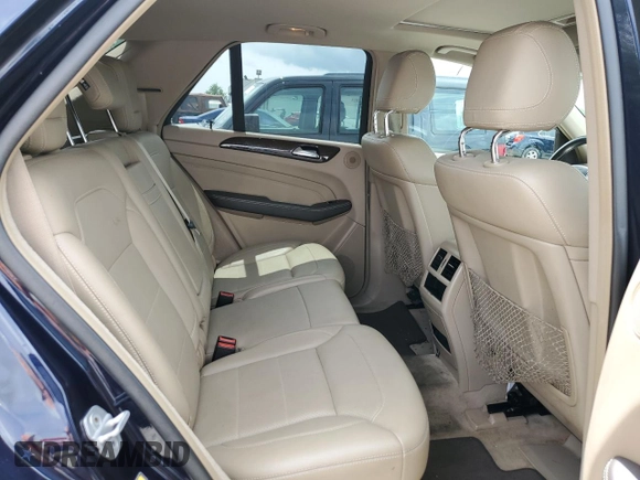 2013 Mercedes-Benz M ML 350 with VIN 4JGDA5HB3DA153081, listed as a Copart auction lot 64823524 with 129,004 mi miles and Salvage Title. Bid and sale history available at carsss.com. Image 11.