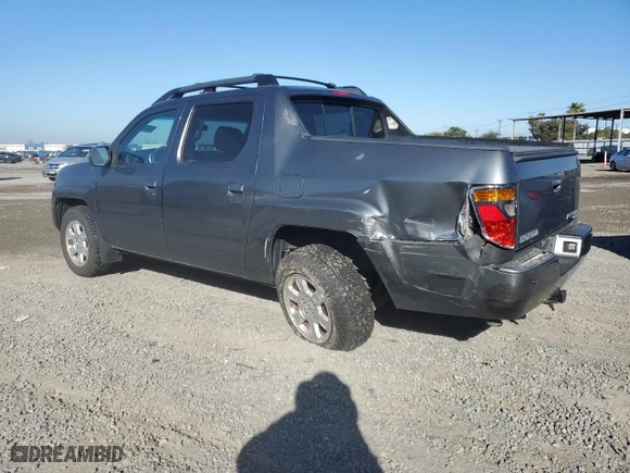 2008 Honda Ridgeline RTS with VIN 2HJYK16428H509345, listed as a Copart auction lot 50499645 with 115,708 mi miles and Salvage Title. Bid and sale history available at carsss.com. Image 2.