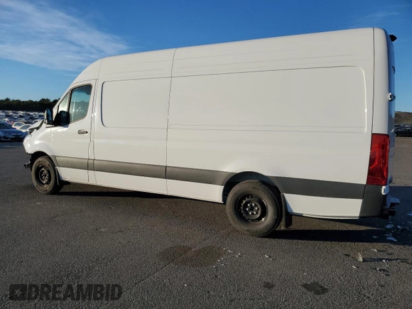 2025 Mercedes-Benz Sprinter Cargo with VIN W1Y4NCHY6SP753794, listed as a Copart auction lot 87057804 with 610 mi miles and Salvage Title. Bid and sale history available at carsss.com. Image 2.