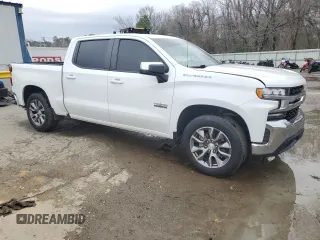 2022 Chevrolet Silverado 1500 LT with VIN 1GCPWCEDXNZ145527, listed as a Copart auction lot 47473405 with 43,995 mi miles and Salvage Title. Bid and sale history available at DreamBid. Image 4.