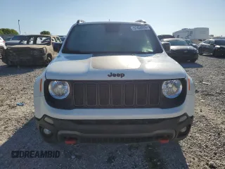 2023 Jeep Renegade Trailhawk z VIN ZACNJDC12PPP65419, wystawiony jako Copart lot #57456055 z przebiegiem 28 599 mil mil oraz Szkoda całkowita • Salvage title. Historia ofert i sprzedaży dostępna na DreamBid. Obrazek 5.
