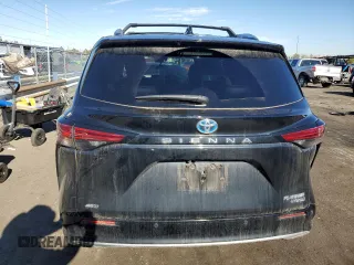 2023 Toyota Sienna Platinum with VIN 5TDESKFC6PS084698, listed as a Copart auction lot 80532734 with 16,884 mi miles and Salvage Title. Bid and sale history available at DreamBid. Image 6.