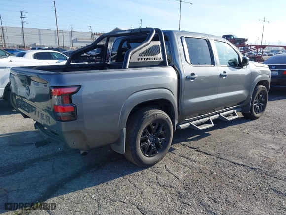 2023 Nissan Frontier SV with VIN 1N6ED1EJ2PN631196, listed as a IAAI auction lot 41841551 with 48,188 mi miles. Bid and sale history available at carsss.com. Image 4.