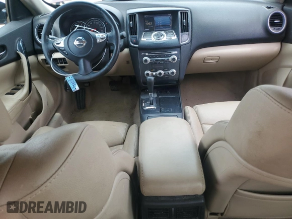2013 Nissan Maxima SV with VIN 1N4AA5APXDC844535, listed as a Copart auction lot 59516355 with 215,897 mi miles and Salvage title. Bid and sale history available at DreamBid. Image 8.