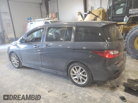 2012 Mazda 5 Grand Touring with VIN JM1CW2DL5C0140139, listed as a Copart auction lot 41837635 with 56,197 mi miles and Salvage title. Bid and sale history available at DreamBid. Image 2.