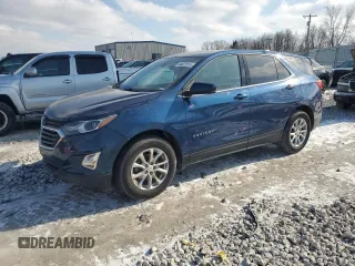 2020 Chevrolet Equinox LT with VIN 2GNAXJEV3L6211769, listed as a Copart auction lot 44822515 with 65,880 mi miles and Salvage title. Bid and sale history available at DreamBid. Image 1.