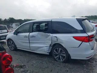 2022 Honda Odyssey Touring with VIN 5FNRL6H87NB058420, listed as a IAAI auction lot 42234499 with 78,633 mi miles and . Bid and sale history available at DreamBid. Image 14.