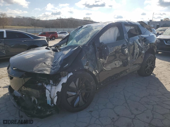 2024 Nissan ARIYA PLATINUM+ with VIN JN1DF0CD4RM734034, listed as a Copart auction lot 84640234 with 0 mi miles and Salvage Title. Bid and sale history available at carsss.com. Image 1.