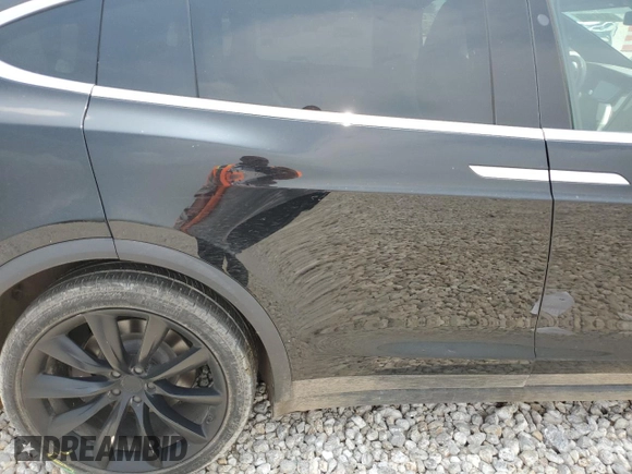 2020 Tesla Model X Long Range with VIN 5YJXCBE23LF302660, listed as a Copart auction lot 54181524 with 46,537 mi miles and Salvage Title. Bid and sale history available at DreamBid. Image 11.