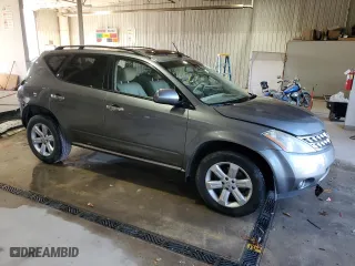 2007 Nissan Murano S with VIN JN8AZ08W57W633673, listed as a Copart auction lot 78941424 with 145,719 mi miles and Salvage Title. Bid and sale history available at carsss.com. Image 4.