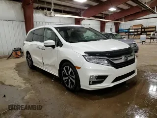 2019 Honda Odyssey Touring with VIN 5FNRL6H87KB506697, listed as a Copart auction lot 47406595 with 65,265 mi miles and Clean Title. Bid and sale history available at carsss.com. Image 14.