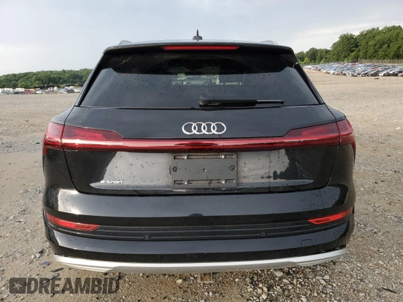 2019 Audi e-tron Prestige with VIN WA1VAAGE3KB017967, listed as a Copart auction lot 60783903 with 50,719 mi miles. Bid and sale history available at carsss.com. Image 6.