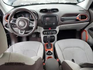 2015 Jeep Renegade Latitude with VIN ZACCJABT5FPB48543, listed as a Copart auction lot 49444475 with 140,452 mi miles and Salvage Title. Bid and sale history available at DreamBid. Image 8.