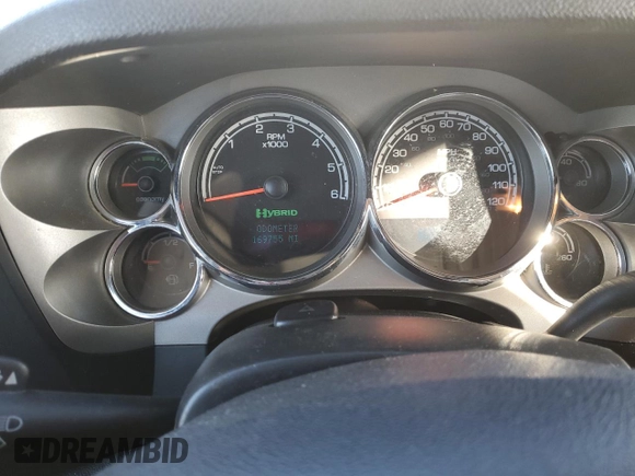 2009 Chevrolet Silverado 1500 with VIN 2GCFC135091121613, listed as a Copart auction lot 49865475 with 169,755 mi miles and Salvage Title. Bid and sale history available at DreamBid. Image 9.