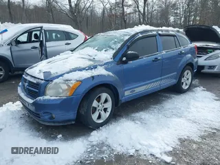 2007 Dodge Caliber SXT with VIN 1B3HB48B17D322984, listed as a IAAI auction lot 41551112 with 110,033 mi miles and . Bid and sale history available at DreamBid. Image 2.