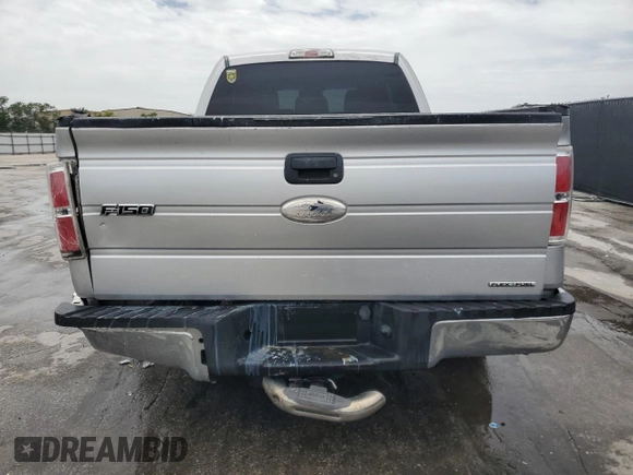 2011 Ford F-150 XL with VIN 1FTFX1CF4BFC86043, listed as a Copart auction lot 62817935 with 284,163 mi miles and Salvage title. Bid and sale history available at DreamBid. Image 6.
