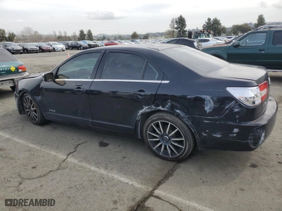 2007 Lincoln MKZ with VIN 3LNHM26T57R620658, listed as a Copart auction lot 49926655 with 186,084 mi miles and Clean Title. Bid and sale history available at carsss.com. Image 2.