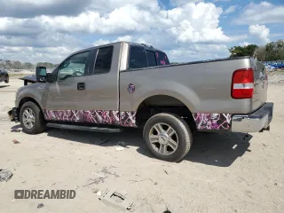2005 Ford F-150 STX with VIN 1FTRX12W65FB55666, listed as a Copart auction lot 49059735 with 123,237 mi miles and Non Repairable. Bid and sale history available at carsss.com. Image 2.