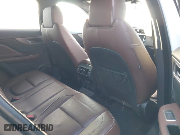 2019 Jaguar F-Pace S with VIN SADCM2FV2KA398507, listed as a IAAI auction lot 41409436 with 93,687 mi miles and . Bid and sale history available at DreamBid. Image 8.