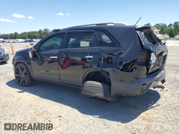 2013 Kia Sorento EX with VIN 5XYKU4A63DG316404, listed as a Copart auction lot 57867625 with 167,766 mi miles and Salvage title. Bid and sale history available at DreamBid. Image 2.
