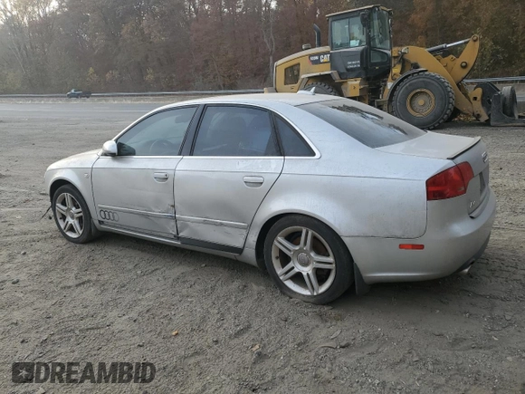 2005 Audi A4 2.0T with VIN WAUAF68E35A451475, listed as a Copart auction lot 78827694 with 243,856 mi miles and Salvage Title. Bid and sale history available at carsss.com. Image 2.